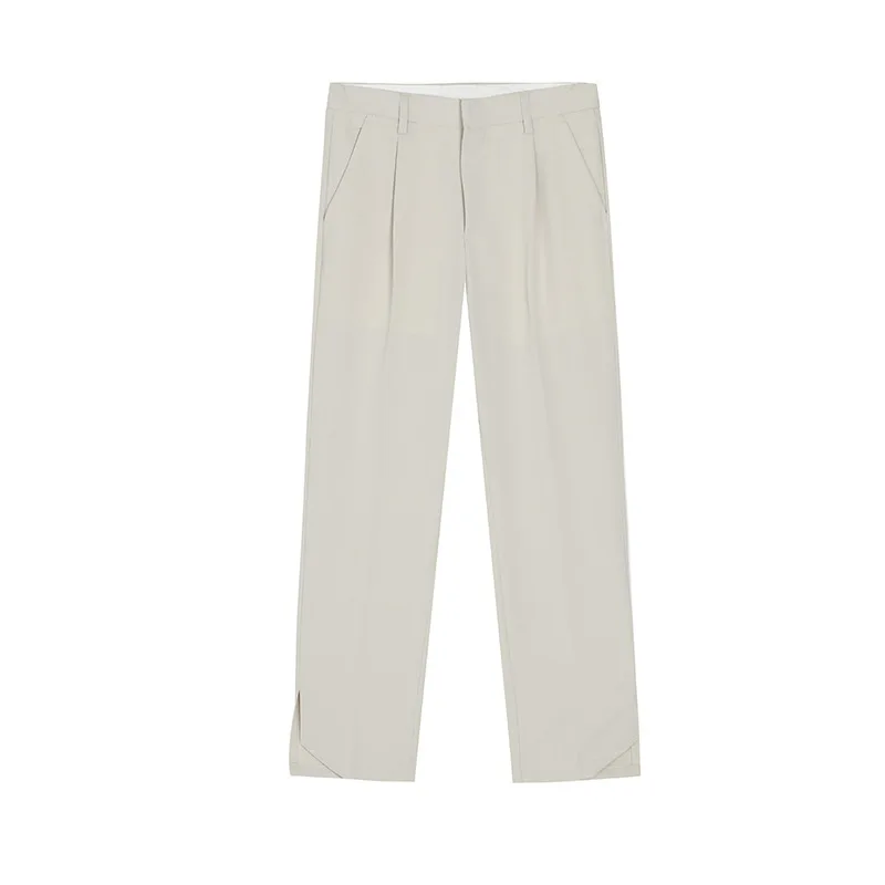 

Korean style straight-leg pants nine-point trousers casual pants for men M8-A-8811