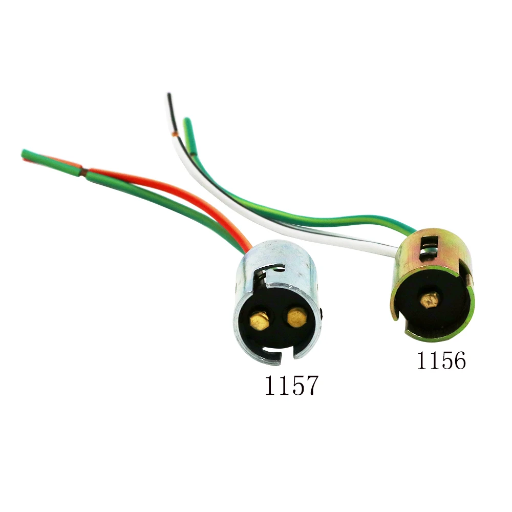 YSY 2X BA15S BA15D S25 BA9S T9 разъем для одной лампы галогенный налобный фонарь отрезок