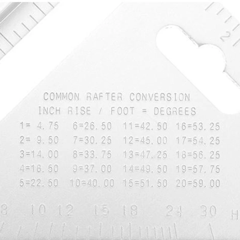 200 мм Тройная угловая линейка транспортир алюминий 90 градусов угол скорость