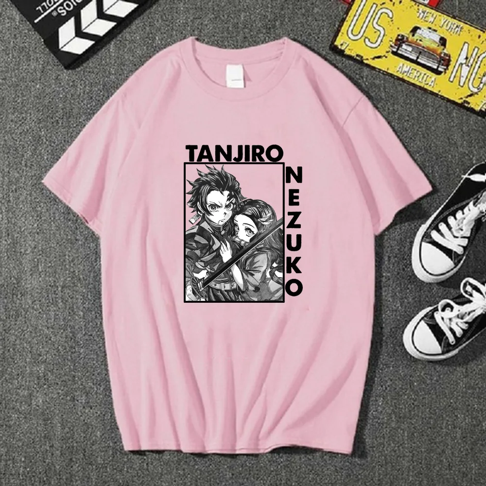 

Demon Slayer Casual Cloth Anime Fashion O-neck T-shirt Uniex