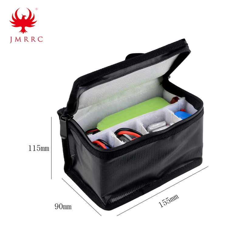 Портативная огнеупорная Защитная сумка для аккумуляторов Lipo Взрывозащищенная