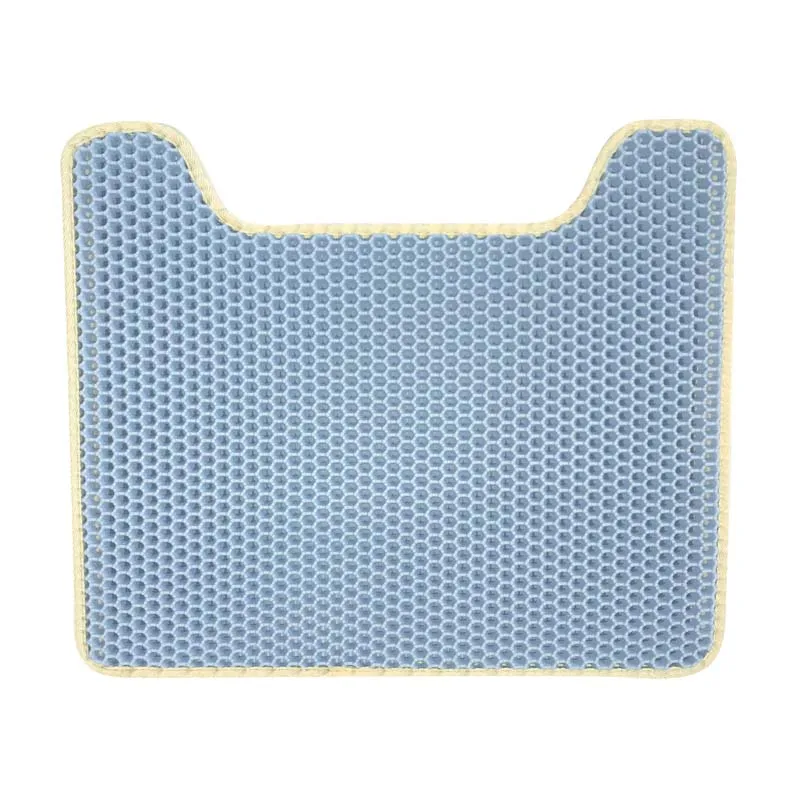 U образный водонепроницаемый брызгозащищенный коврик с фильтром для кошачьего