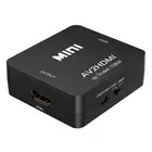 RCA к HDMI, 1080P Мини RCA композитный CVBS AV к HDMI видео o конвертер адаптер с поддержкой PALNTSC с USB кабель для зарядки