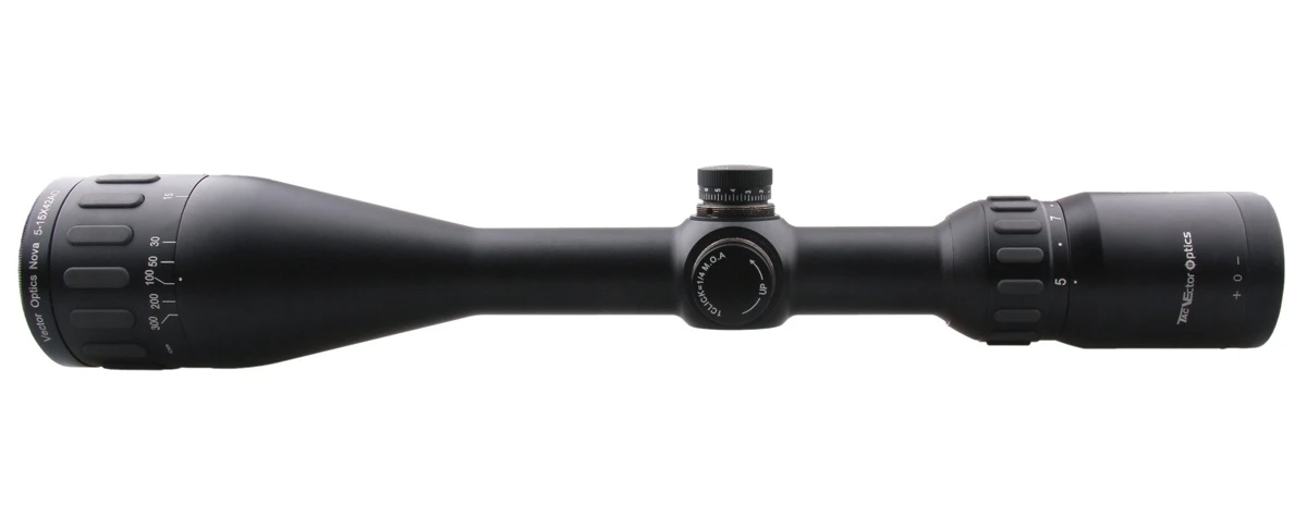 Векторная оптика Nova 5-15x42mm AO Регулируемый объективный прицел BDC Сетка ружье с телескопическим прицелом прицел матовый для охоты съемки