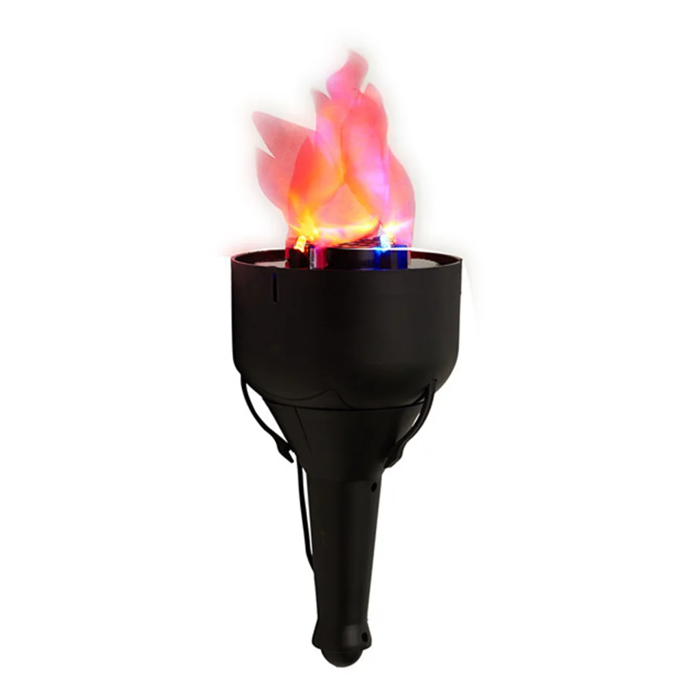 Настольная электронная лампа пламени поддельный огонь горящий факел Led Bonfire украшение Хэллоуин рукоять Висячие вечерние 4 в 1