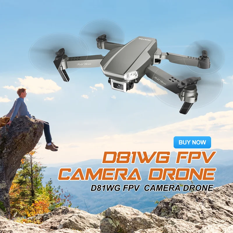 Eachine D81WG Дрон GPS 4K HD FPV камера Квадрокоптеры для аэрофотосъемки четырехосевые