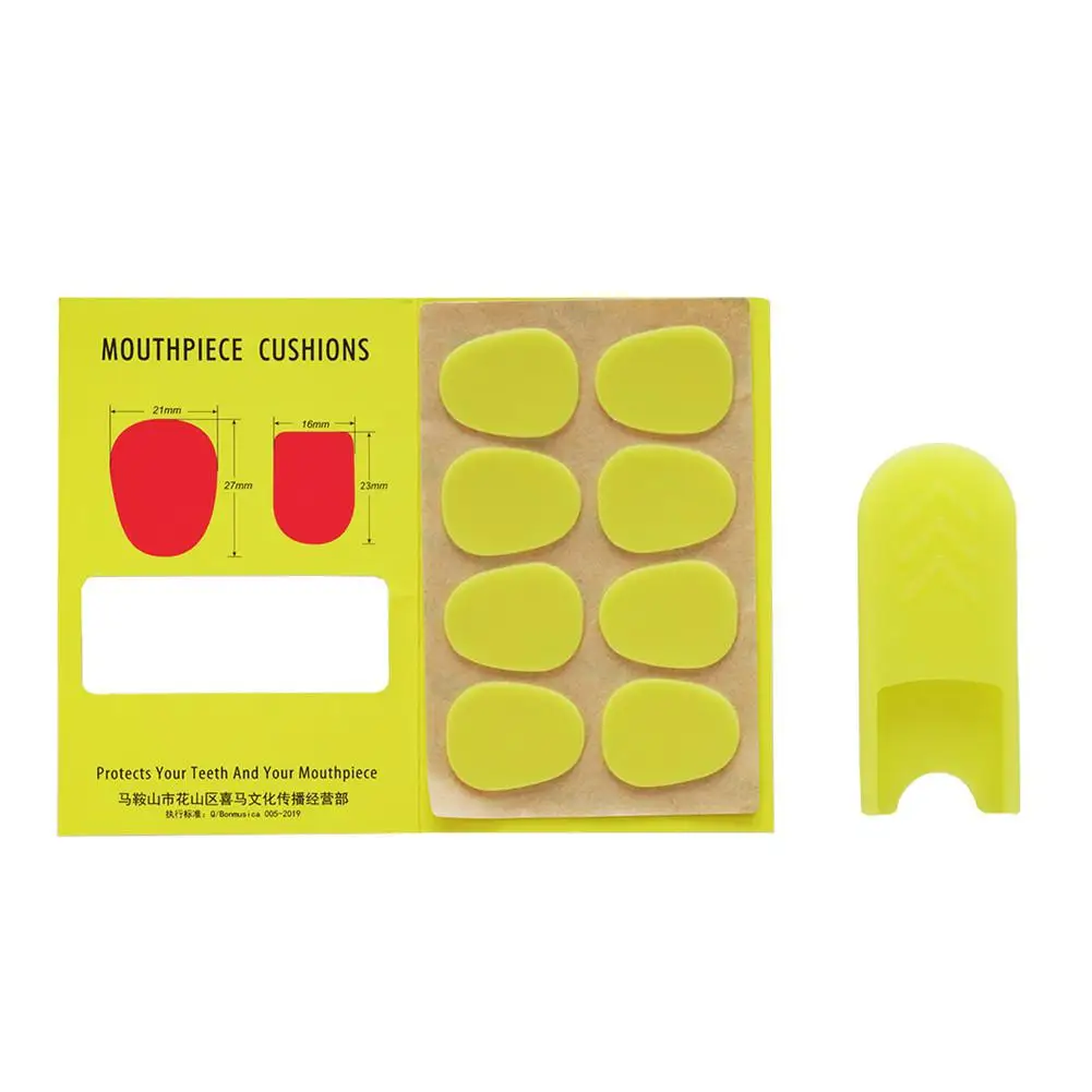 Подушка для саксофона + 0 8 мм накладки мундштука музыкальных инструментов Woodwind