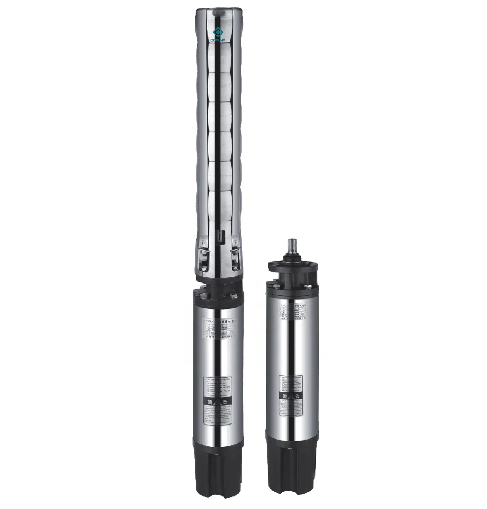 

QQPump 6SPM17/7 5.5HP 304SS 17m 3/h погружной глубоководный насос 6 дюймов, китайский завод для промышленного орошения