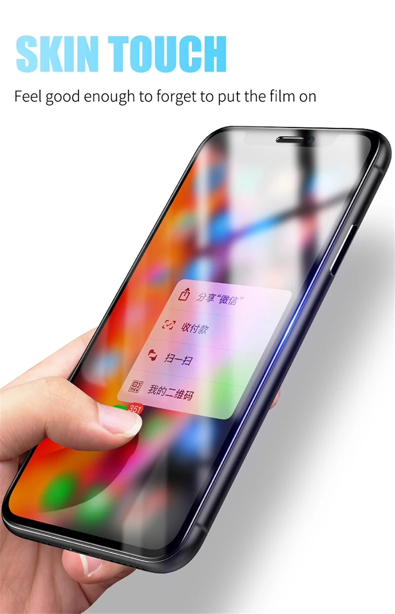 Explosion Proof Full Cover Soft Ceramic Film for Xiaomi Redmi K30 5 Plus 6 6A MI 9T 9SE Play CC9E A3 protective Screen Protector