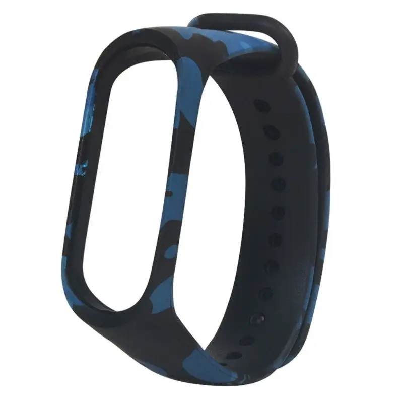 

Silicone Bracelet For Xiao mi Mi Band 5 4 3 Strap Wrist band Silicone Camoufl