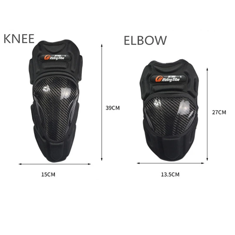 Наколенники Elbowpads для мотоцикла Защитное снаряжение из углеродного волокна