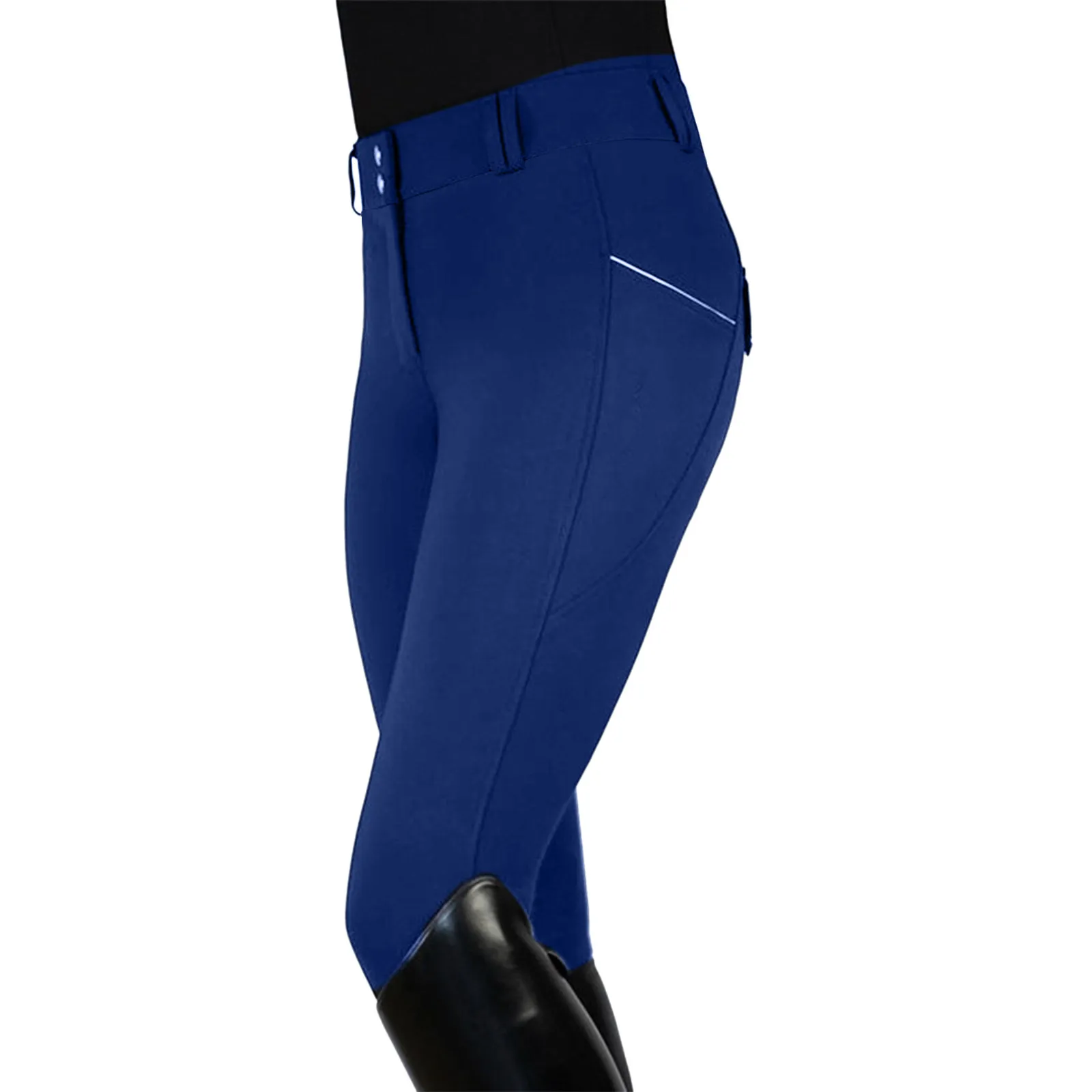 

High Exercise Riding Waist Sports Equestrian Pants Trousers Women's Riding Plus Size Pants