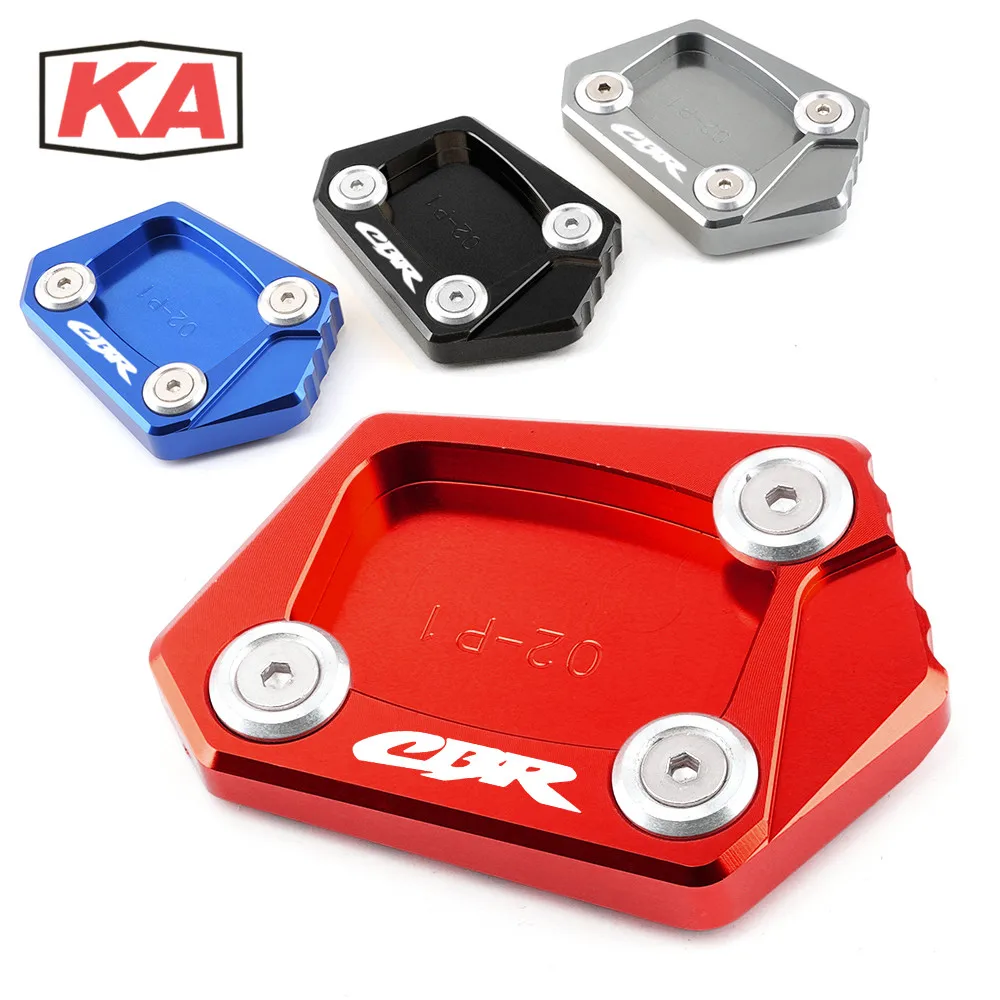 

For Honda CBR250F CBR250R CBR300R CBR500R CBR600F CBR650F/600RR Motorcycle Side stand Kickstand Foot Plate Pad Enlarge Extension