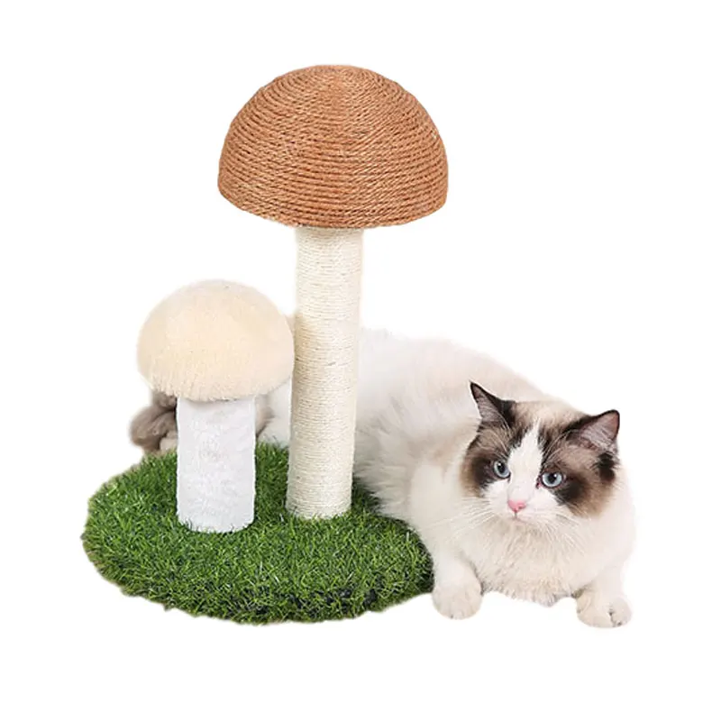 Льняная кошачья Когтеточка для скалолазания игрушки домашних животных в форме