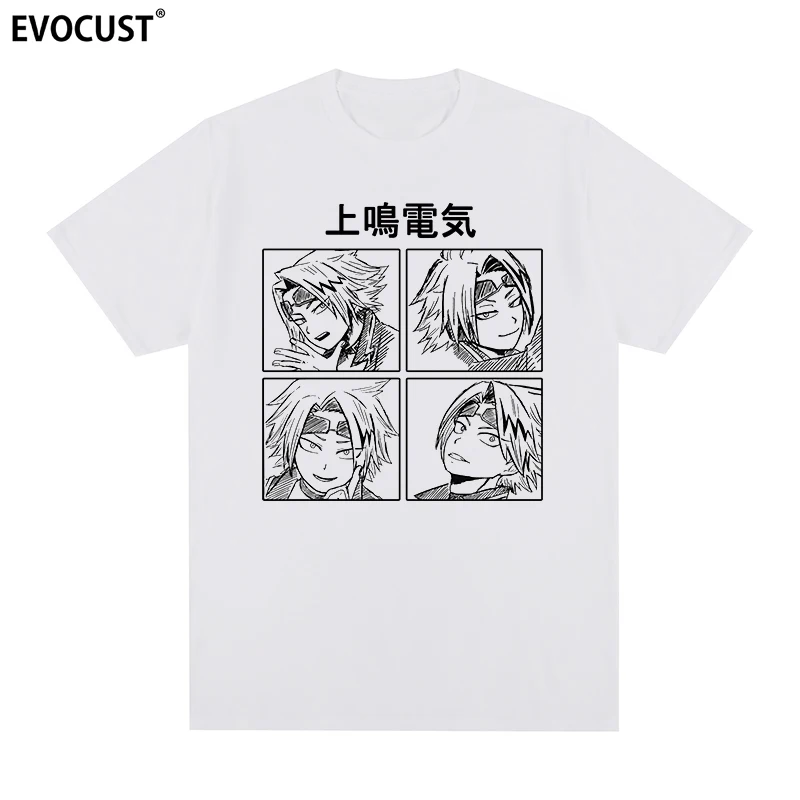 

My Hero Academia Denki Kaminari Handsome t-shirt Cotton Men T shirt New TEE TSHIRT Womens tops