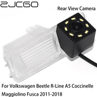 zjcgo ccd hd car rear view reverse back up parking camera for volkswagen beetle r line a5 coccinelle maggiolino fusca 20112018