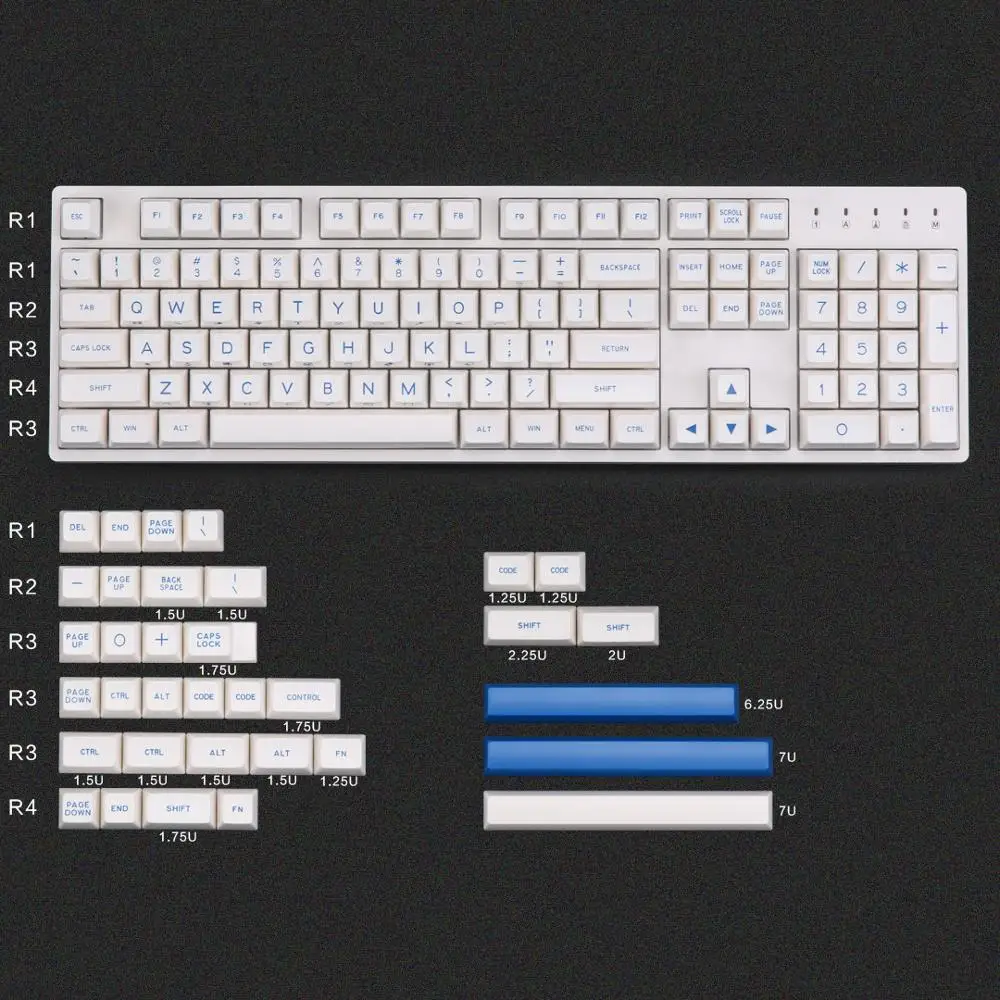 MAXKEY Photoshop SA keycaps ABS двойная съемка 138 клавиш механическая клавиатура MX|Клавиатуры| |