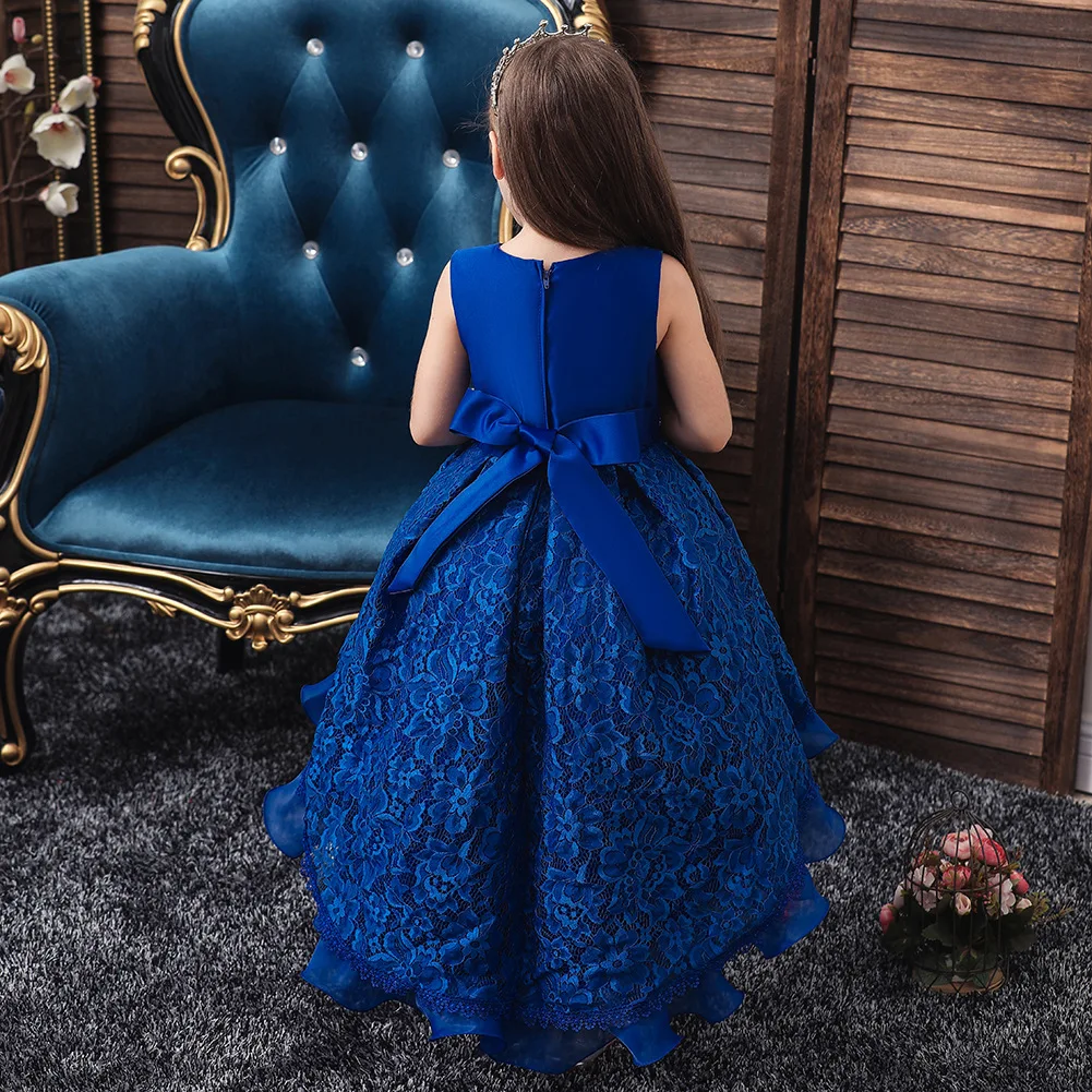 Платье принцессы для девочек Элегантное летнее детское вечернее платье