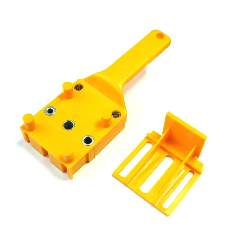 

Woodworking Dowel Jig Drill Guide Positioning Tools with 3Pcs Metal Dowel Pins 6 8 10mm Drill Bits Wood Drilling Hole Saw Kit