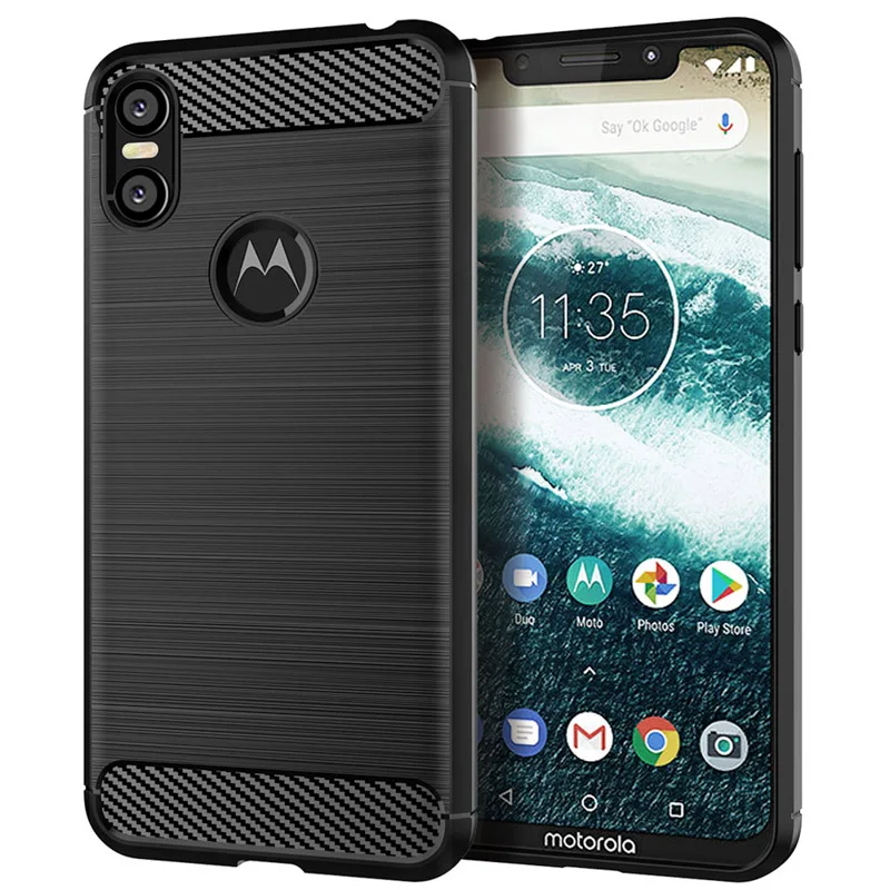 Корпус из углеродного волокна для Moto один чехол One Vision P30 G7 Z3 Z2 G6 G5 G5S E5 E3 E4 C Plus Play Force