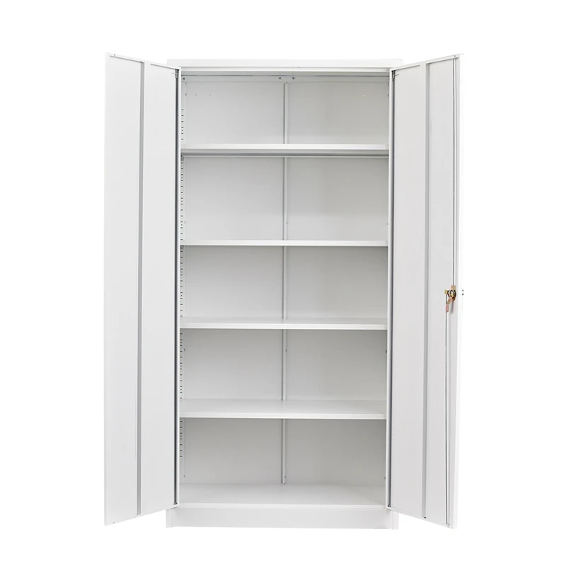 

Home Office Steel Storage Cabinet With 5 Shelves And Lockable Doors