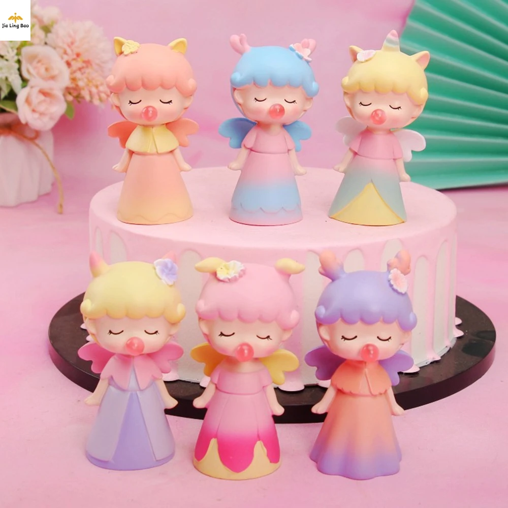 

Глухая коробка смолы Kawaii фигурки сюрприз коробки ремесел русская кукла аниме Тайна Коробка угадать сумка Коллекционные Фигурки игрушки дл...