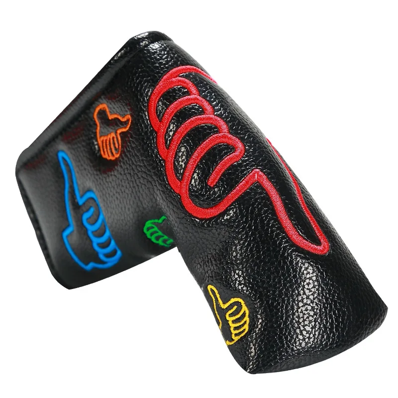 

PU Leather Waterproof Golf Blade Putter Head Cover Headcover Protector Replacement Accessories Golf Iron Head Covers Catazer