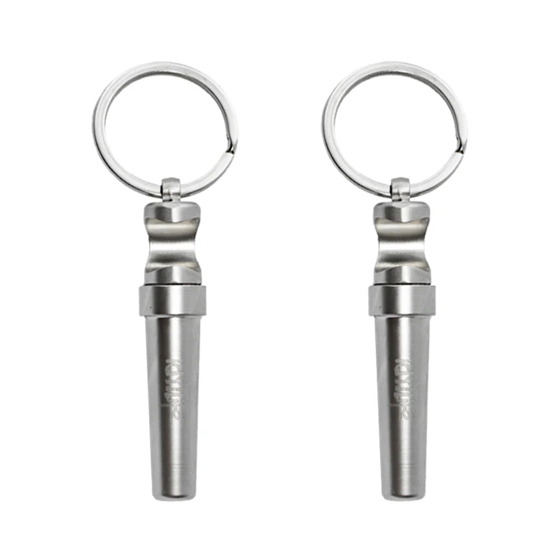 2 PCS IdYllife открывалка для вина из нержавеющей цинкового сплава мульти 3в1 открывалка для бутылок набор кухонных инструментов столовая посуда деревянный брелок-штопор мини - Цвет: 2 PCS