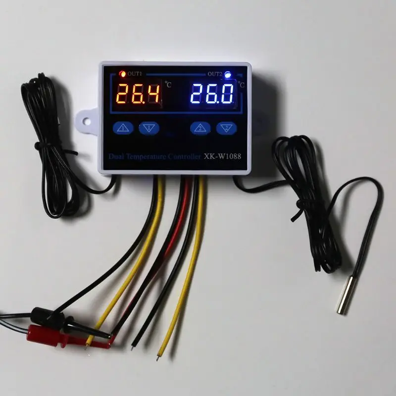 

Dual Thermostat for Incubator 10A Digital Heating Cooling Temperature Controller
