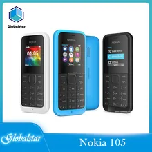 Nokia 105(2015) Refurbished original Unlocked Mobile Phone Single SIM Card/ Dual SIM Card Free shipping