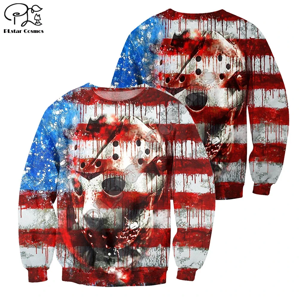 

PLstar Cosmos 3D Printed Halloween All Saints US Day Cosplay women men Streetwear Horror Art Funny Hoodies/Sweatshirt/Jacket
