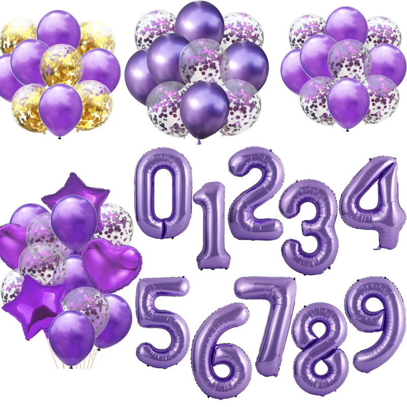 40 zoll Lila Folie Anzahl Ballons Latex Glcklich Geburtstag Party Decor Ballon Erwachsene/Kid Baby Dusche/Hochzeit Dekoration
40 zoll Lila Folie Anzahl Ballons Latex Glcklich Geburtstag Party Decor Ballon Erwachsene/Kid Baby Dusche/Hochzeit Dekoration