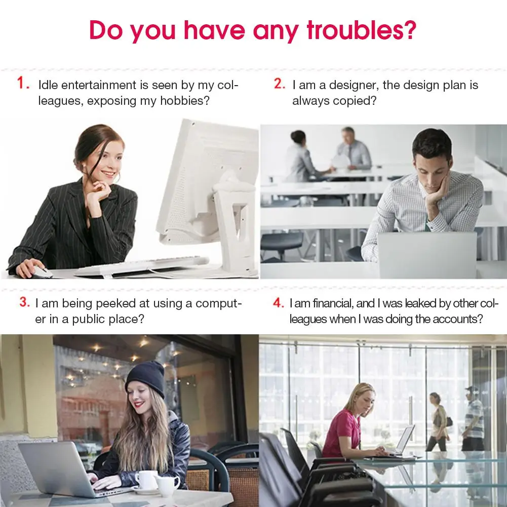 Универсальный фильтр для защиты экрана 21 5 24 дюйма защита от кражи 100% Защитная