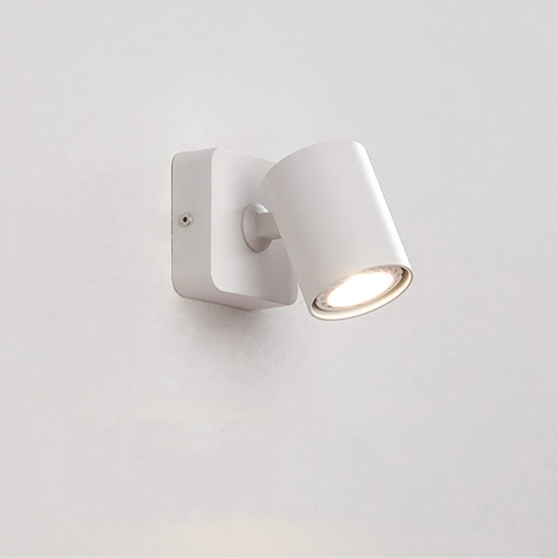 7W GU10 Led Ceiling Wall Light Spot Lights Modern Style Folding Rotation Home Hotel Bedroom Bedside Living Room Lamp | Лампы и