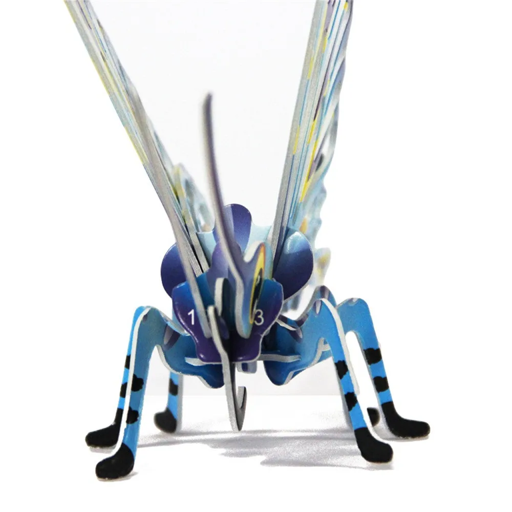 3D забавная модель наборы головоломка DIY бабочка игрушки Пазлы обучающая игрушка