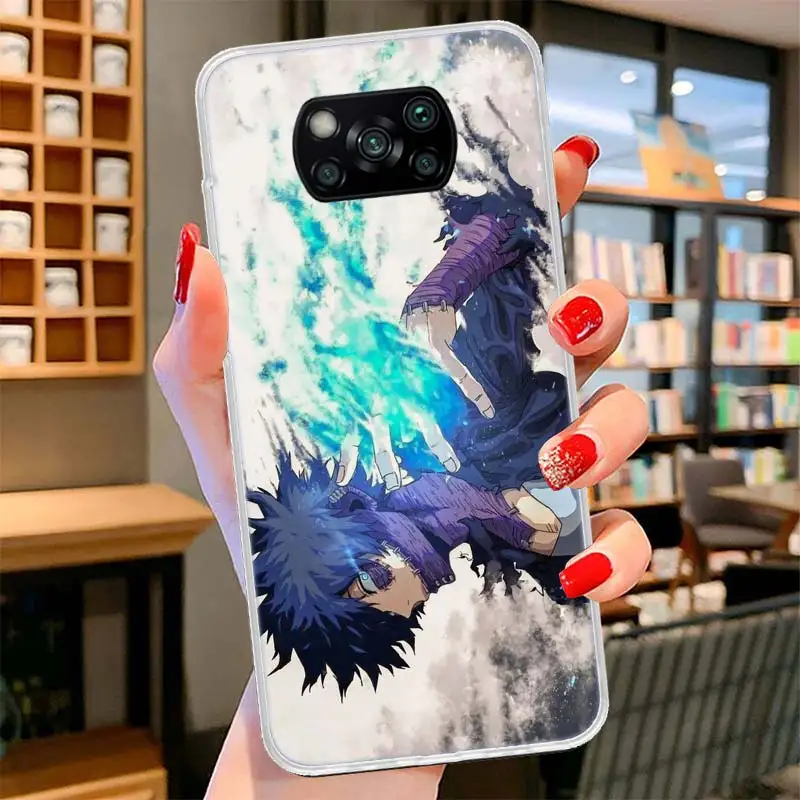 Чехол для телефона Boku No Hero Академия Dabi Bnha Xiaomi Poco X3 Nfc M3 F3 F1 Mi Note 10 Pro 11 Lite 11i 8 9 9T 10T CC9 A3