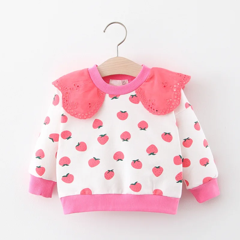 Весенние свитшоты принцессы с длинными рукавами для девочек Милая одежда