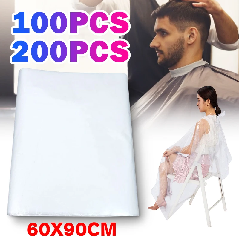 

100/50 шт., одноразовые накидки для волос