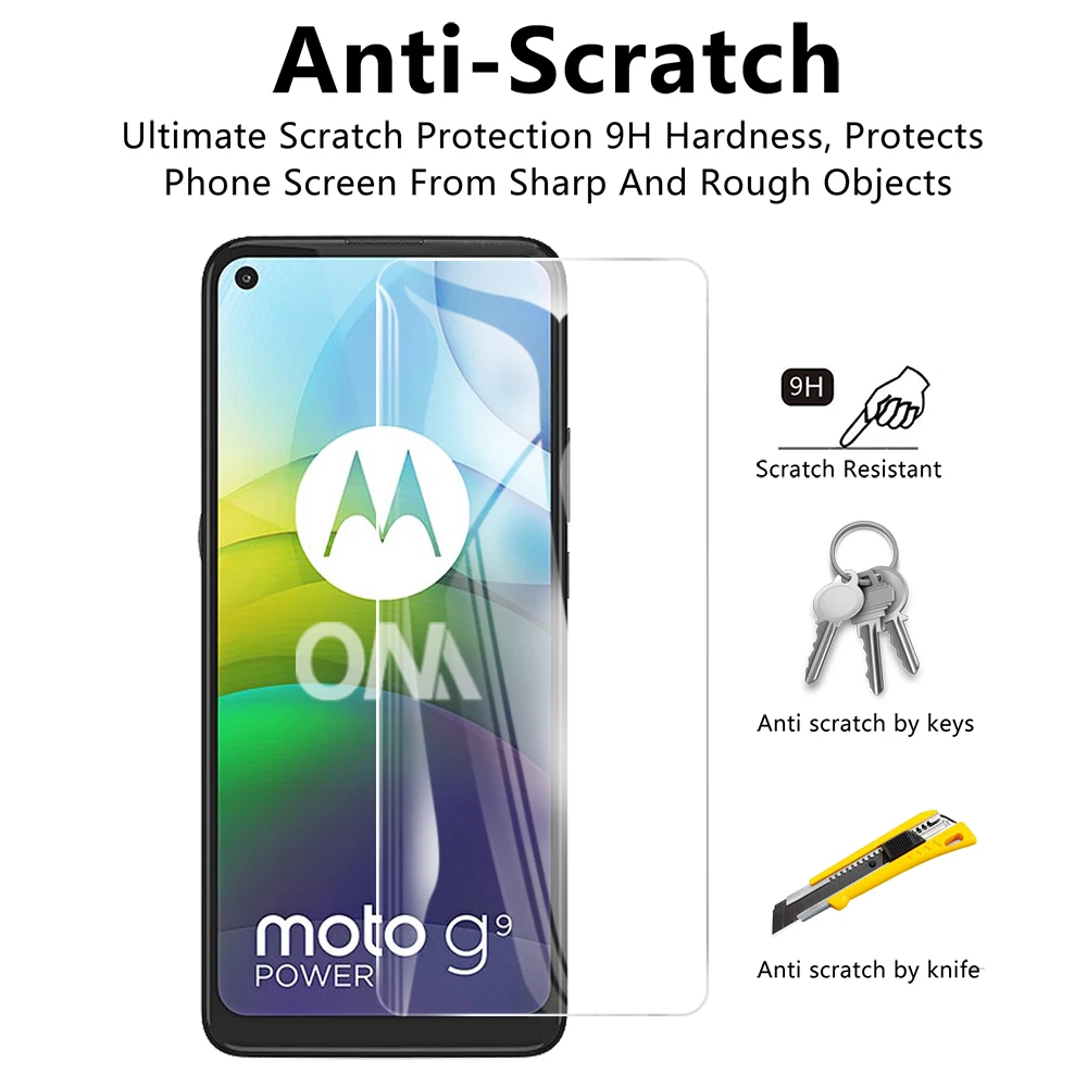 Tempered Glass For Motorola Moto G9 Power Glass Screen Protector Tempered Glass for Motorola Moto G9 Plus Protective Film