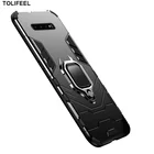 Противоударный армированный чехол для Samsung Galaxy S10 Plus S10E S10 Lite, чехол-подставка с магнитной задней крышкой для Samsung S10