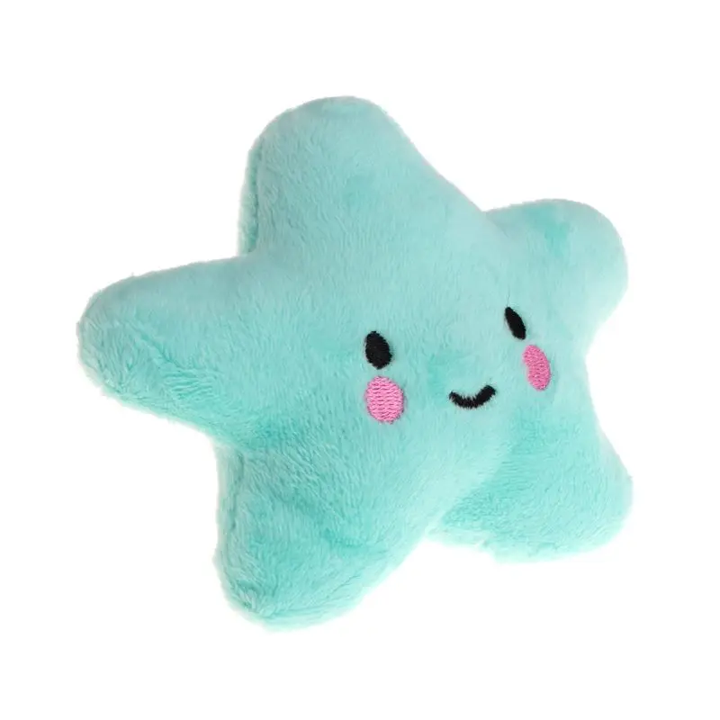 

53CA Pet Toy Plush Cloud Star Shaped Soft Sound Cute Dog Cat Chew Puppy Kids