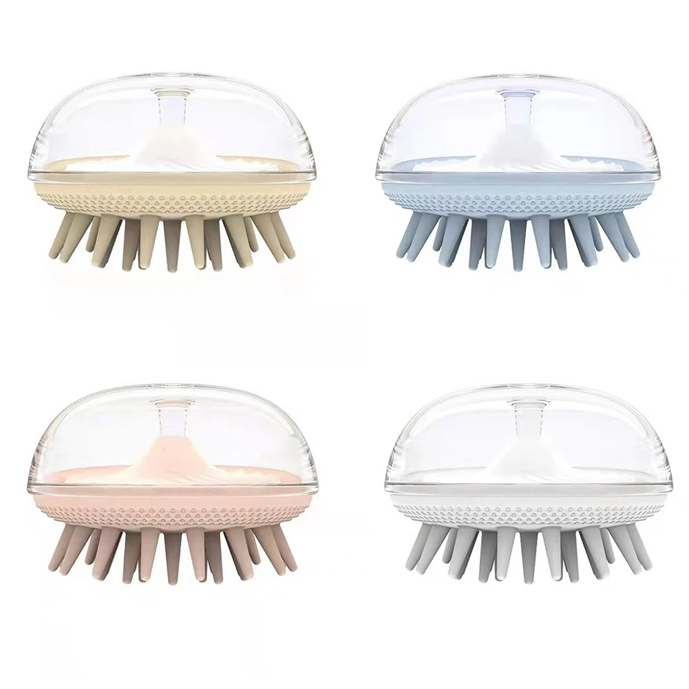 

1PC Silicone Head Body Massager Shampoo Scalp Massage Brush Hair Washing Comb Body Shower Brush Bath Spa Slimming Massage Brush