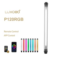 luxceo p120 rgb led light tube 120cm with remote control built in battery photography lighting tube stick for video photo studio