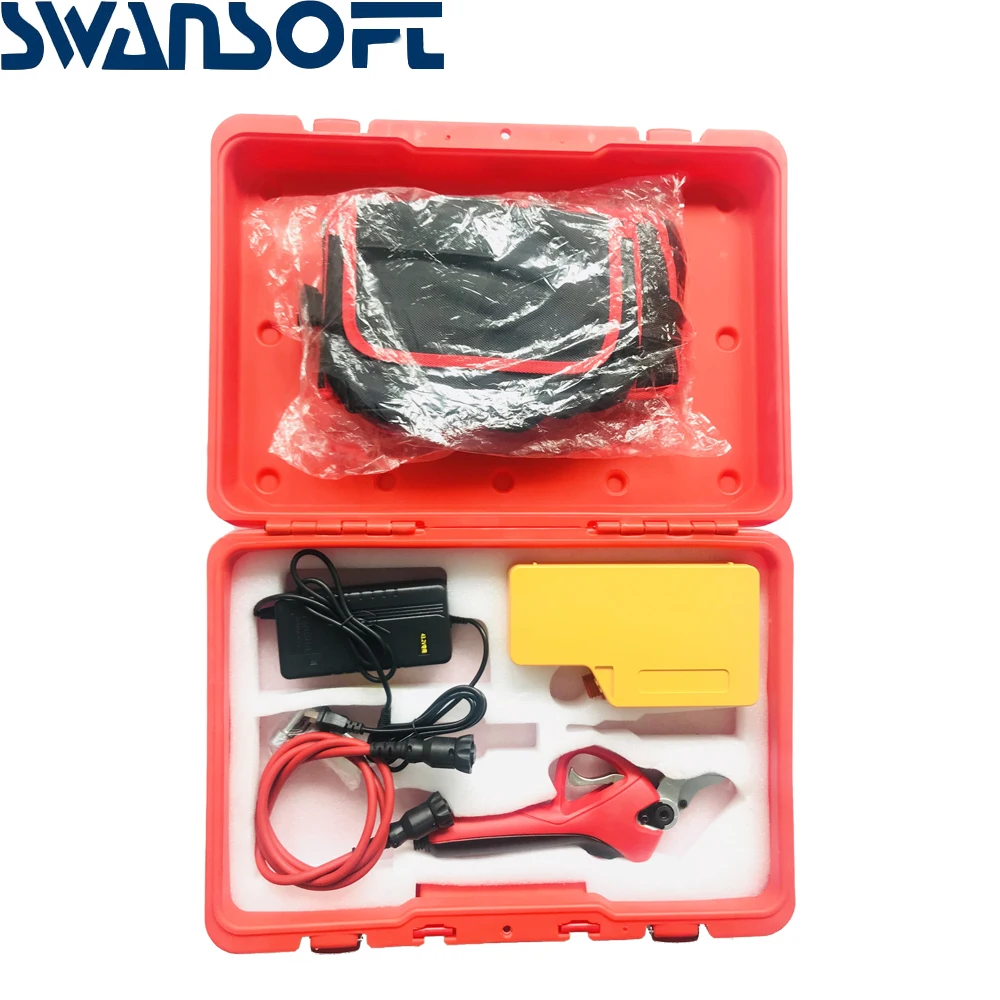 Прогрессивные электрические секаторные ножницы с защитой пальцев Электрический