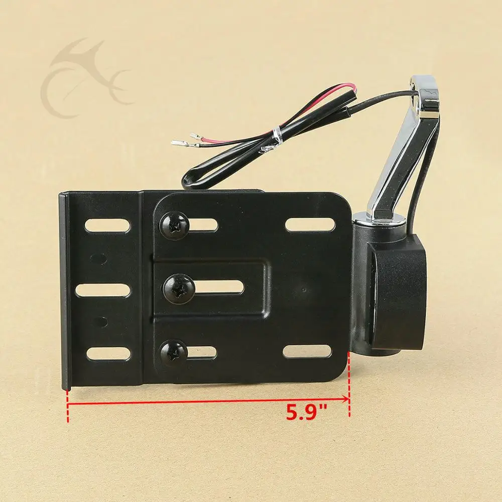 Motorcycle LED Side Mount License Plate Bracket For Harley Sportster XL 883 1200 2004-2016 05 06 07 08 09 10 11 12 13 14 15 | Автомобили и