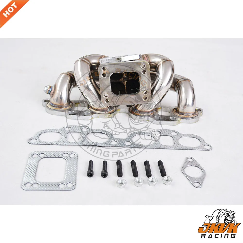 JKVK RACING T3/T4 42 мм Φ для 240SX S13 SR20det верхнее крепление 1989 1994|Выхлопной коллектор| |