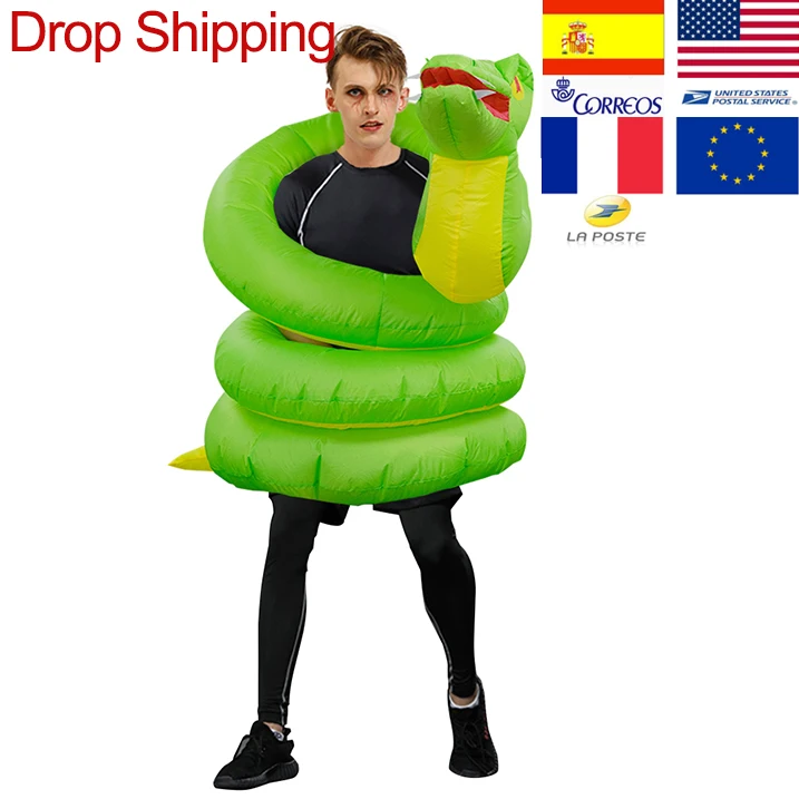 Надувной костюм Монти питона страшный надувной Косплей для взрослых на День