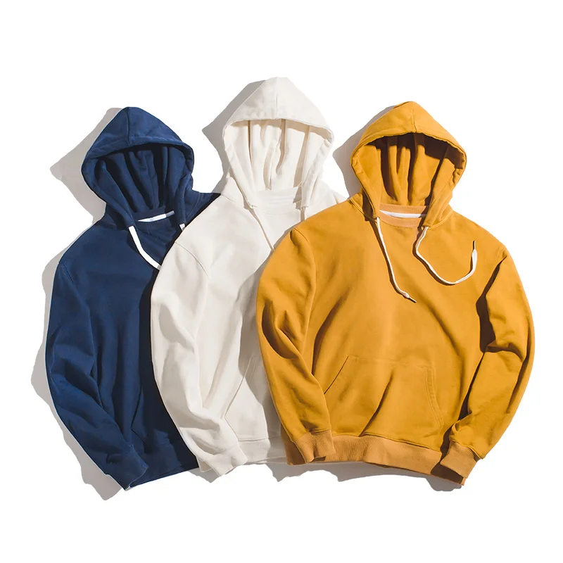 Свитшот мужской с капюшоном в стиле ретро|Мужские толстовки и свитшоты| |