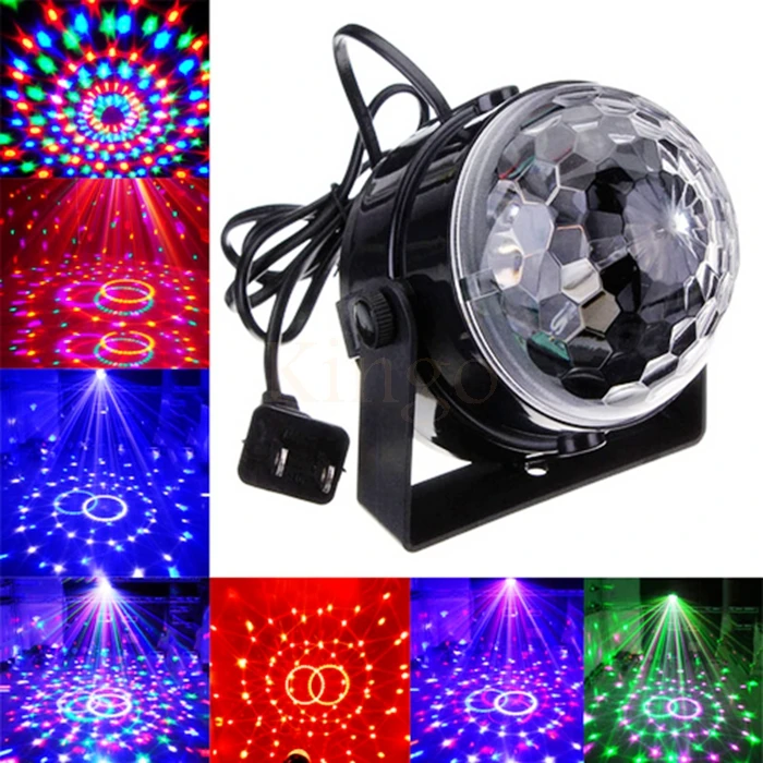 Мини RGB LED сценическое освещение хрустальный магический шар сценический эффект