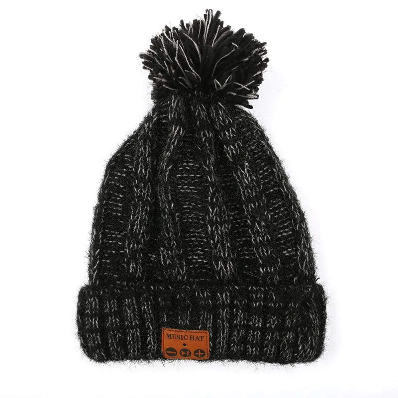 Bluetooth 4 2 наушники головной убор теплая шапочка зима осень Беспроводная